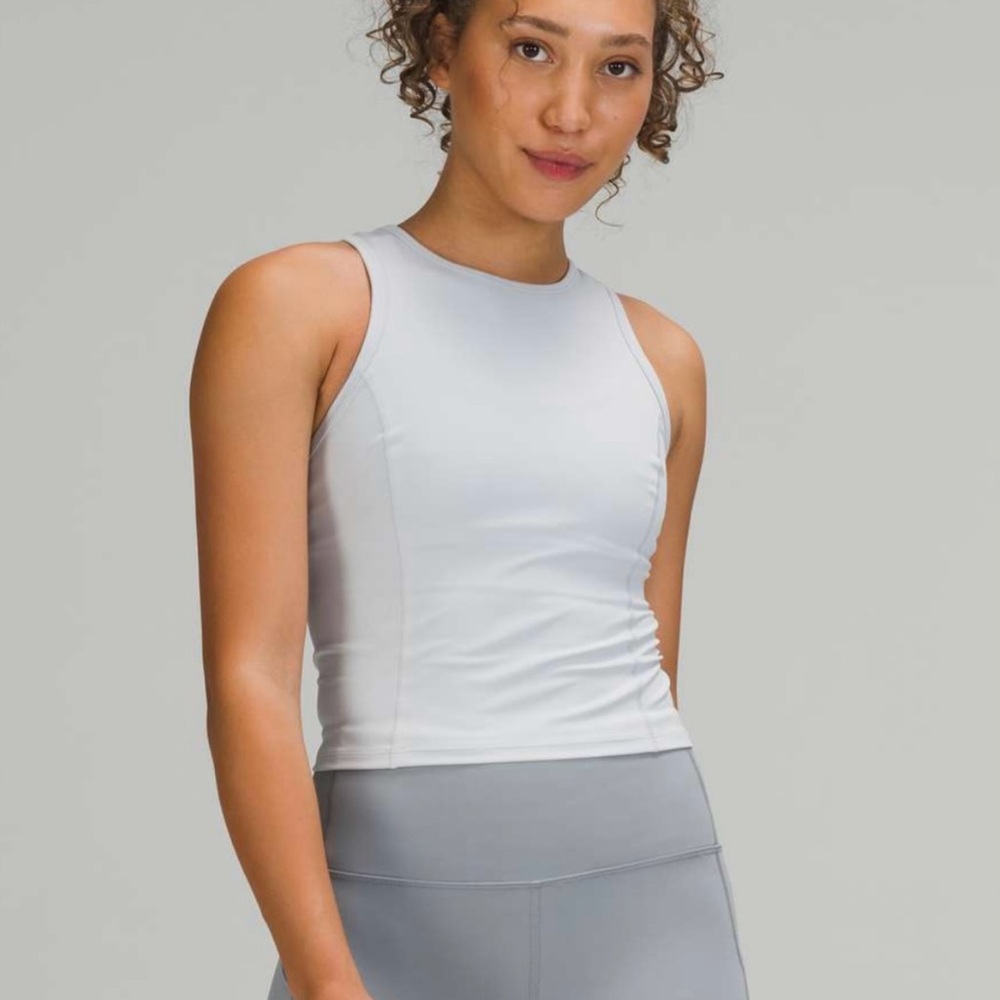 New! Lululemon Nulux Racerback Cropped Run Tank